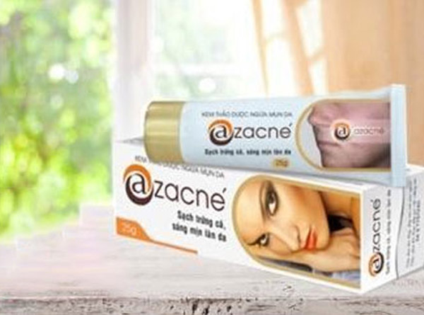 Kem bôi Azacné hỗ trợ điều trị mụn đầu đen hiệu quả